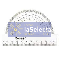 TRANSPORTADOR 14 CM 180 HAND